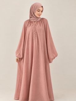 vestido durazno